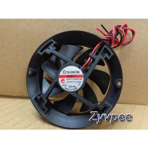 Zyvpee Sunon HA60151V3-E04C-A99 DC12V 0.28W 2 wires 6CM axial fan for led light