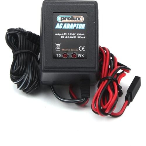 1Pc Prolux 2114 JR Charger 4.8V-9.6V AC Adaptor Accessory for RC Model Plane