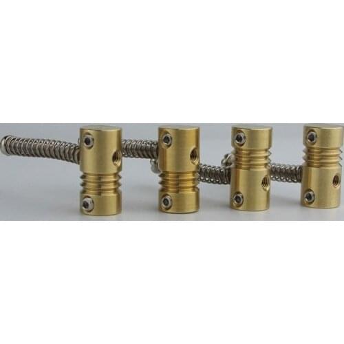 4 Pcs Highgrade String Pitch 19mm Brass Compensated Saddles Set with Wrench Highgrade Replacement Part for Electric Bass