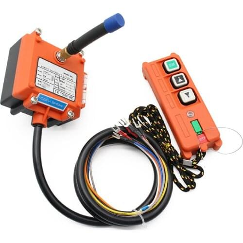 Wireless Industrial Remote Controller Electric Hoist Remote Control Winding Engine Sand-blast Equipment Used F21-2S 3 Button