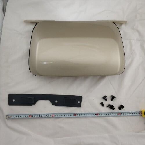 For GMC Yukon XL Denali 2000-2018 Chrome Rear Winch cover Tailgate Boot Cover Trim Insert Tail Gate Kit Molding Car accessories