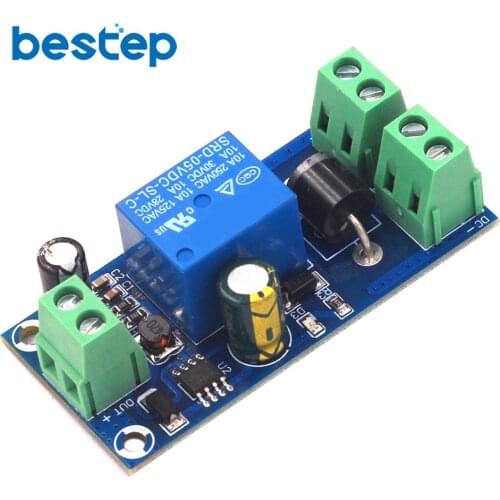 Power Supply 5V to 48V Board Relay Module Power-OFF Protection Module Automatic Switching Module UPS Emergency Cut-off Battery