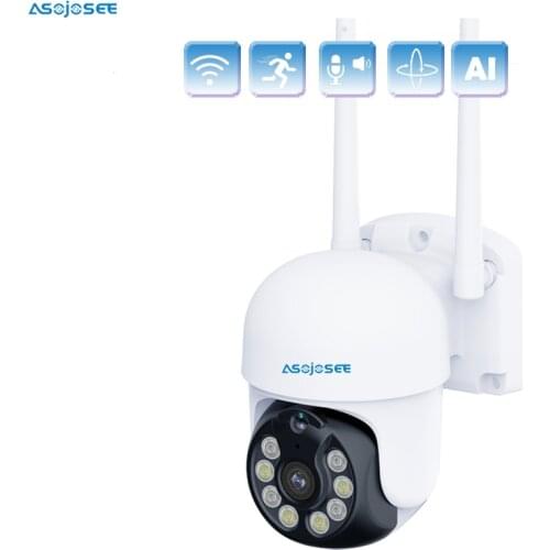 Tuya Smart Life PTZ AI 3MP HD Waterproof Outdoor Two Way Audio IP Camera P2P WiFi Security Camera CCTV Surveillance