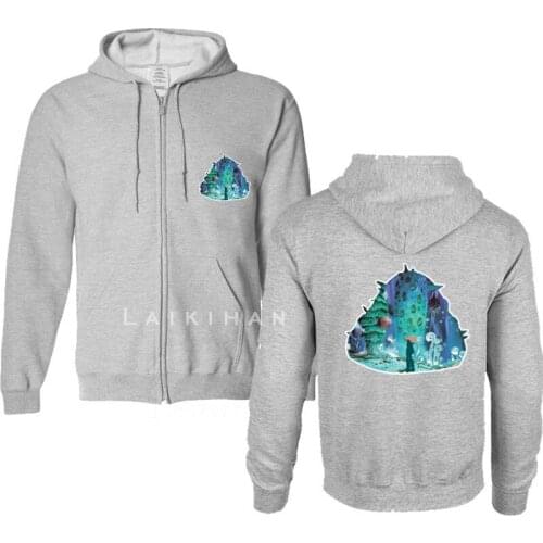 Nausicaa and Ohmu Men Sportswear Fashion brand Print Mens hoodies Pullover Hip Hop Mens tracksuit Sweatshirts hoodie Sweats