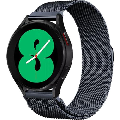 Magnetic loop for Samsung Galaxy Watch Active 2 3 4 44mm 45mm 46mm Amazfit gts 2 Bip 20mm 22mm Bracelet hauwei watch gt 2 Strap