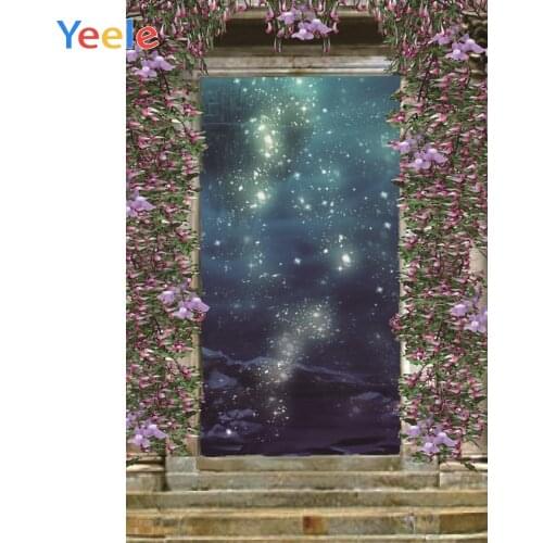 Fairytale Castle Backdrop Wonderland Flower Glitter Background Photography Personalized Photographic Background For Photo Studio