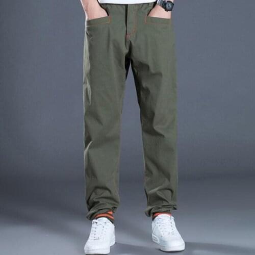 Men pants Joggers Sweatpants Casual Male Sportswear Solid Cargo Trousers Hip Hop Harem Pants