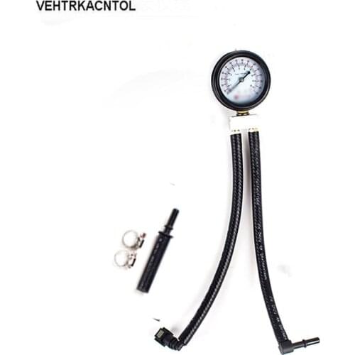 VEHTRKACNTOL Truck Car Fuel Pressure Gauge Gasoline Pressure Gauge Meter Tester Tool Universal