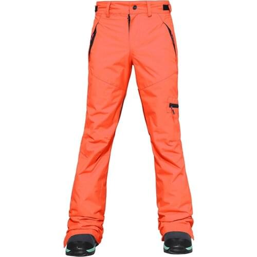 Windproof Snowboard Pant Outdoor Hiking Skiing Trousers New Thick Winter Thermal Ski Pant Female Ski Pant Snowboard Pantolonu