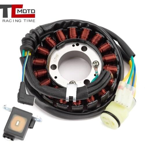 Motorcycle Engine Parts Generator Magneto Stator Coil OEM For Honda 31120-HC4-003 31120-HC4-004 31120-HC4-014 31120-HC4-750