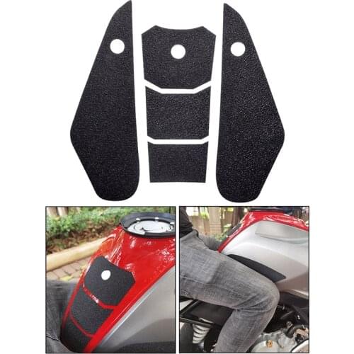 1 Set for Kawasaki Ninja400 Z400 Motorcycle Fuel Tank Traction Side Pad Knee Grip Decal Tpu Rubber Protective Sticker Decor Kit