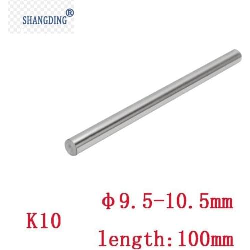 1 piece TUNGSTEN Solid Carbide Round Rod 9mm-10mm X 100mm Lathe Bar K10 metal processing machinery