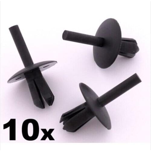 10x For Iveco Kunststoffverkleidung Clips- Niete fur stobstange,schilde,schutz,rad
