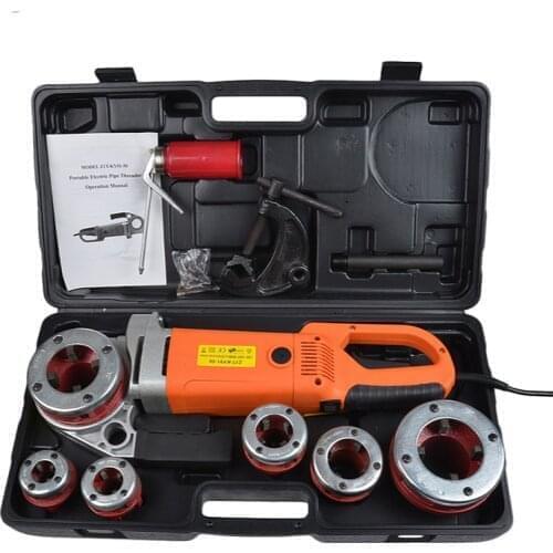 2300W Convenient handheld electric threading machine Household Galvanized Pipe Iron Pipe Threading Machine