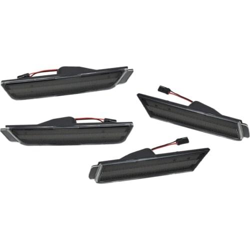 4pcs Front Rear LED Side Marker Light 92246245 92246252 92246253 Fit For Chevrolet Camaro 92246244 2010 2011 2012 2013 2014 2015