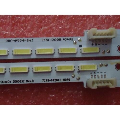 Article lamp MK1555-P4200000-01 7710-642000-L080/R080 screen REL420FYQD0 1piece=54LED 475MM