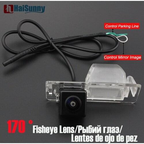 Car Reverse Camera Fisheye 170 degree HD Night Vision Waterproof For Buick LaCrosse Excelle Cadillac SRX Chevrolet Cruze Aveo