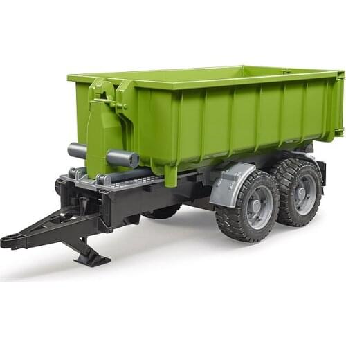 BRUDER 02035 trailer tractor with CONTAINER trailer