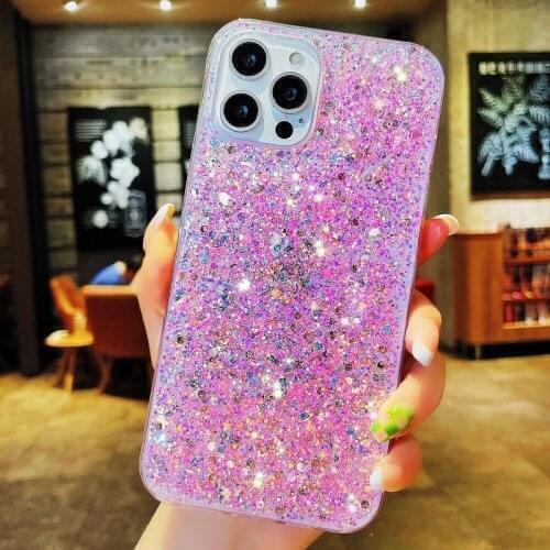 Phone Case For Huawei Mate 40 30 20 Nova 5T 8 7 6 5 5i 4E 3i SE Pro Plus Bling Glitter Shining Flash TPU Soft Back Cover