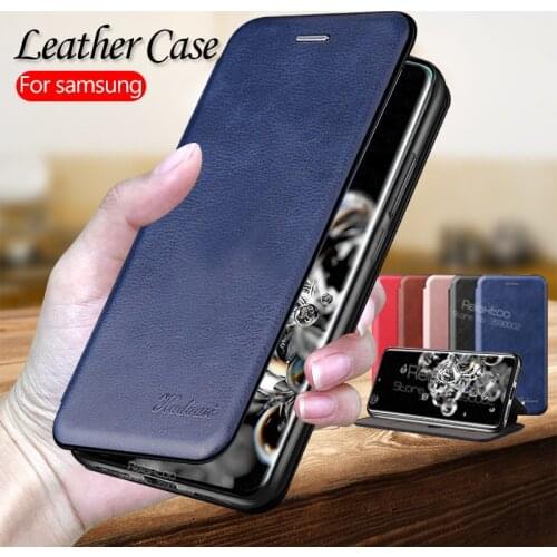 Leather Flip book Case For samsung Galaxy S20 Ultra 5G s10 plus note 10 a51 a71 a10 a20 a30 a40 a50 a70 a10s a20s a30s a50s a70s
