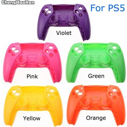 ChengHaoRan For PS5 Spare case of game controller front and back cover of Sony ps5 game replacement console kit spare case