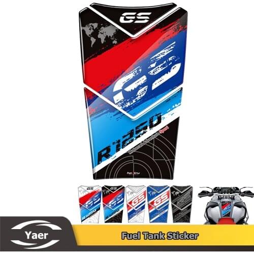 For BMW R1250GS R1250 GS New Motorcycle 3D Edge Gel Fuel Tank Pad Stickers Gas Fuel Oil Tank Protective Accessories Decals
