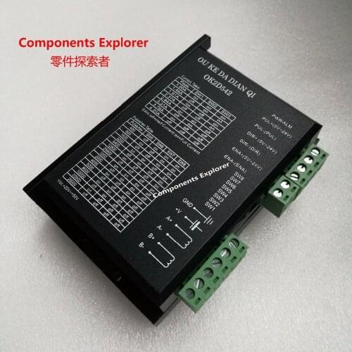OK2D542 Stepper Motor Driver For 57 86 Series 2-phase Digital Stepper Motor Driver
