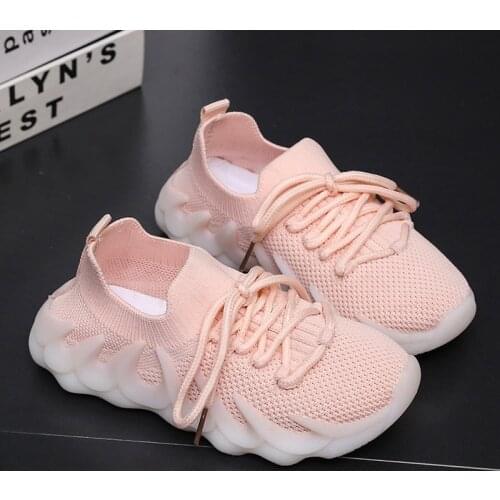 Girls' Shoes Summer 2021 New Boys Casual Shoes Running Breathable Sneakers Childrens Shoes Fashion Sports Hot for Kids Non-slip