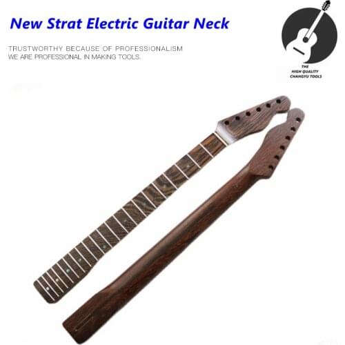 New Tele Electric Guitar Neck DIY African one-piece chicken wing wood TL guitar 22Fret Guitar accessories part