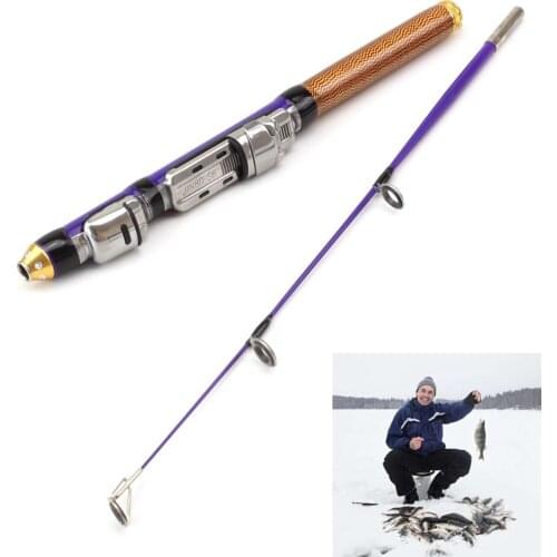 NEW Winter fishing Ice fishing rod 50cm 61g 2 Section carp fishing rod Fishing on board pole Free shipping