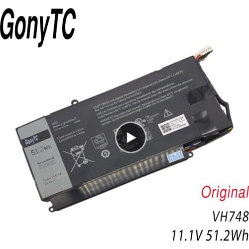 Original VH748 Laptop battery For DELL Vostro 5460 5470 5560 14 5480 for Inspiron 14 5439 V5460D-1308 V5460D-1318 5470D-1328