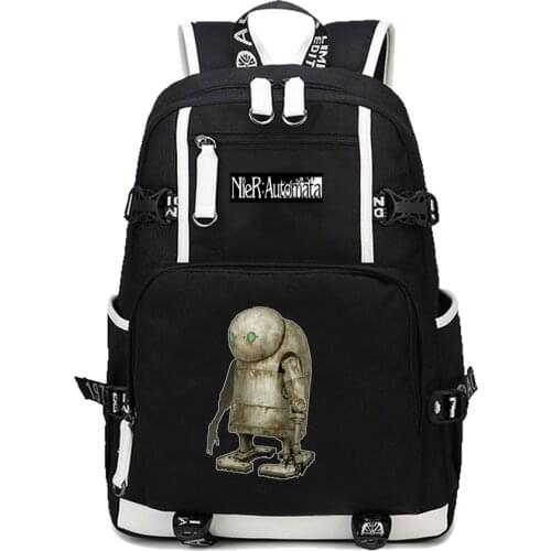 Game NieR:Automata backpack YoRHa Type No. 2B backpack School Bags Teenages Children Shoulder Bags Rucksack Unisex Backpacks