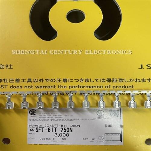 SFT-61T-250N Terminal JST Conectores terminais caixas 100% de peças novas e originais