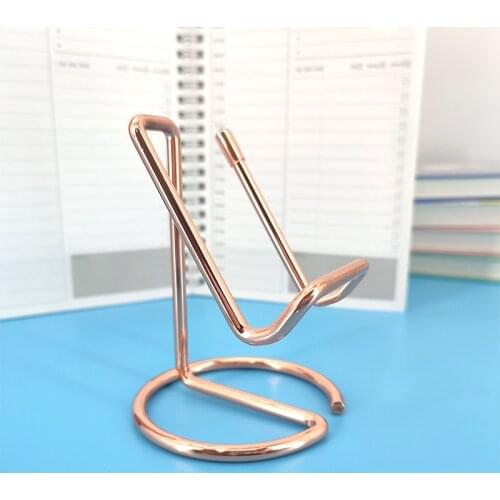 Simple Universal Tablet Mobile Phone Support Holder Cellphone Stand Rack Office Desktop Shelf