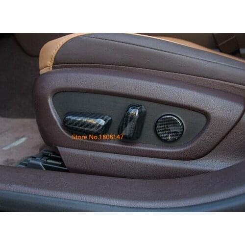 Car Inner Detector Seat Adjustment Knob Button Switch Frame Lamp Trim For Lexus ES ES200 ES250 ES300 ES350 2018 2019 2020
