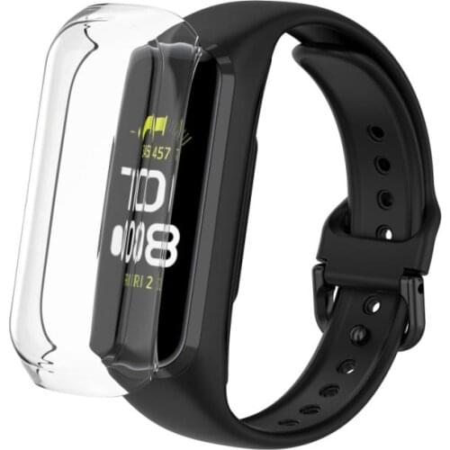 Screen Protector Film for Samsung Galaxy Fit2 SM-R220 All-inclusive PC Protective Case for Galaxy Fit 2 Smart Bracelet
