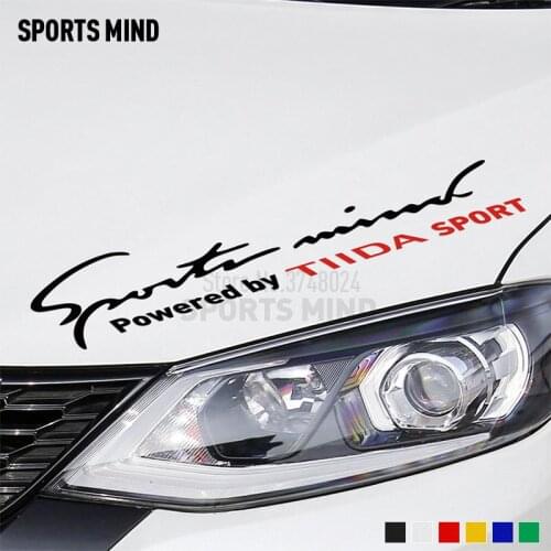 10 Pieces Customizable Sports Mind Car Styling Automobiles Car Sticker Decal For Nissan Tiida Sticker For Car Accessories