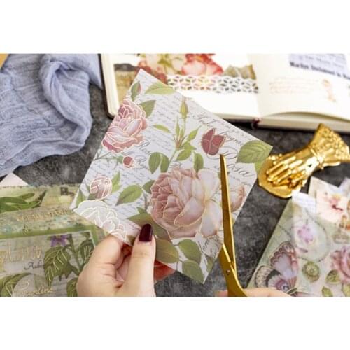 10packs/lot Lovely Retro Bronzing Series Stickers Scrapbooking DIY Diary Album Stick Lable Decorative Stationery Free Shipping