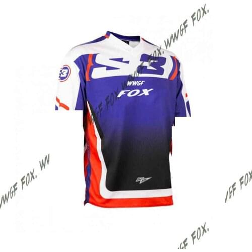 2021 Mountain bike clothing motocross jersey men speed short mtb Downhill long sleeve cycling jersey Motorcycles shirt