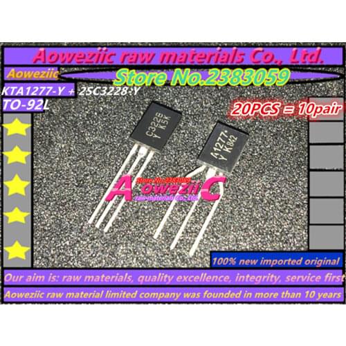 Aoweziic 100% new imported original 2SC3228-Y KTA1277-Y 2SC3228-Y A1277 C3228 TO-92L Low power triode