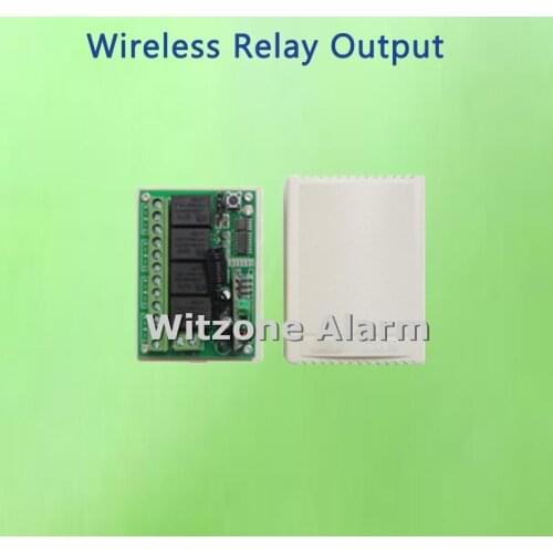 Wireless 4CH relay output control home appliance for G90B smart wifi gsm alarm security system
