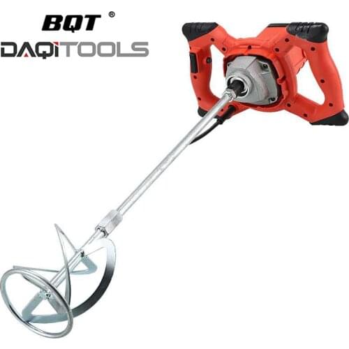 BQT industrial electric hand paint mixer concrete mixer putty mixer cement hand mixer mortor mixer machine Electric stirrer