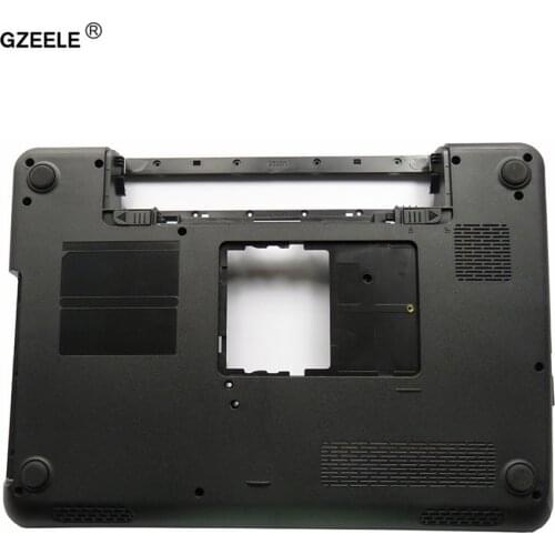 GZEELE 95%New Laptop Bottom Base Case Cover FOR Dell Inspiron 14R N4010 Series Cover D Shell P/N 0GWVM7 GWVH7 Lower case black