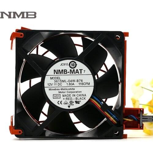 CPU COOLING FAN FOR 1900 PE2900 FAN C9857 JC915 Server Cooling Fan Assembly 3615ML-04W-B76 PE1900 2900