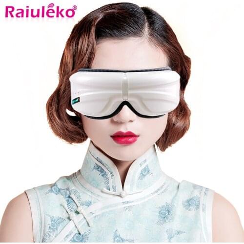 New Eye Massager Wireless Heatable Air Compression With Music Smart Eye Massager Anti-Wrinkle Relieve Eye Fatigue Relax Body