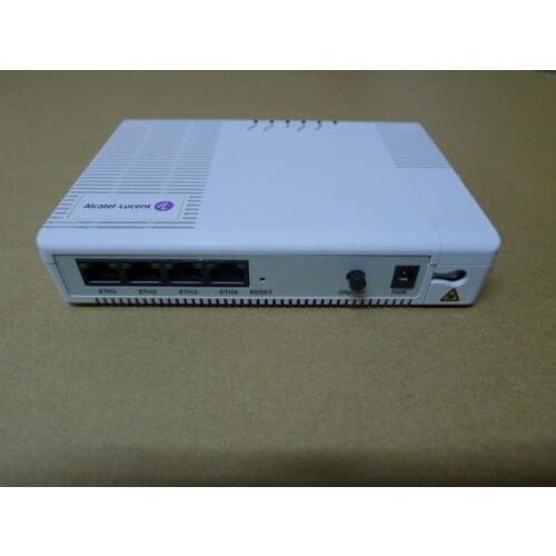 Original Alcatel Lucent Bell optical network terminal FTTH ONT I-040E-Q GPON ONU with 4 GE ethernet ports