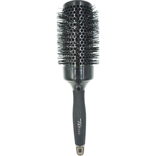 Professional Hair Aluminum Round Brush Nylon Hairdressing Ceramic Ionic Hairbrush Multi Sizes Salon Styling Comb With Tail