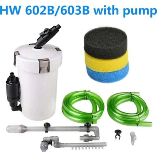 Sunsun HW-602B/HW-603B aquarium filter ultra-quiet external water filter aquarium accessoires cleaning filtration fish tank