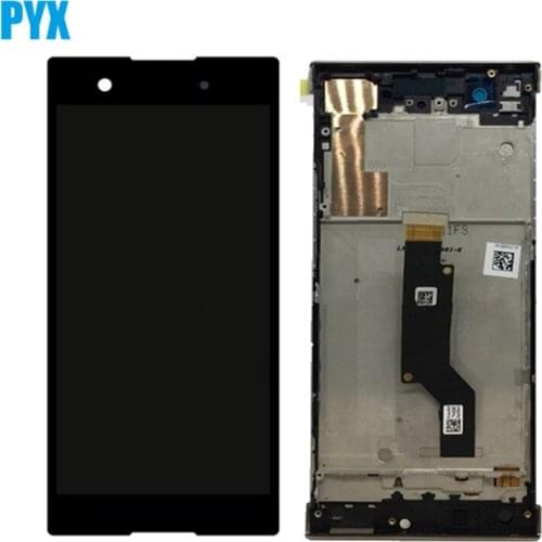 Test For SONY Xperia XA1 lcd screen G3116 G3121 G3123 G3125 G3112 5.0 inch LCD Display Digitizer Assembly Touch screen Frame