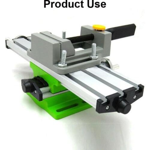 Universal Bench Vise Mini Table Screw Vise Aluminium Alloy Bench Clamp Screw Vise for DIY Craft Mold Fixed Repair Tool